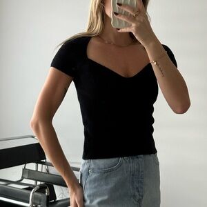 OAK + FORT knit top - S